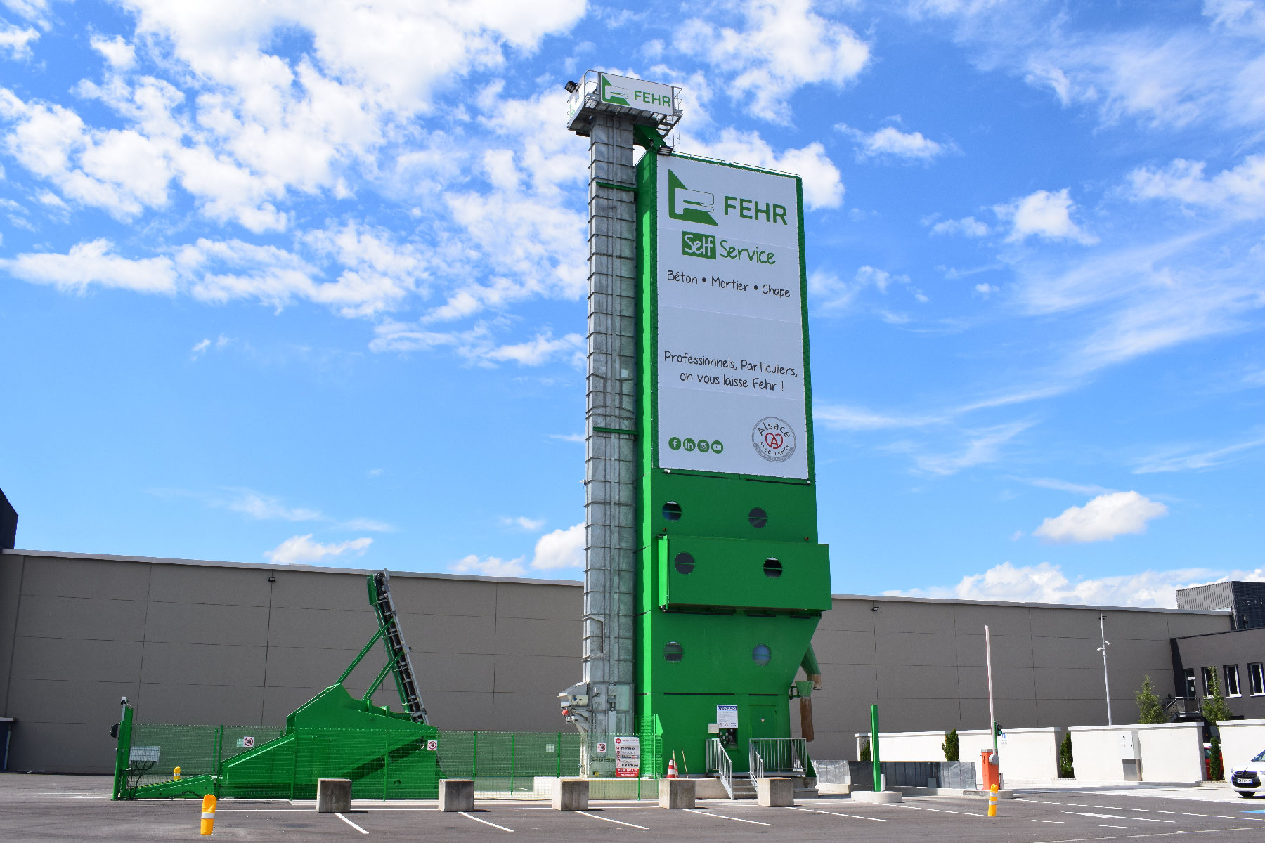 Artemix BétonDrive installed in Schweighouse/Moder