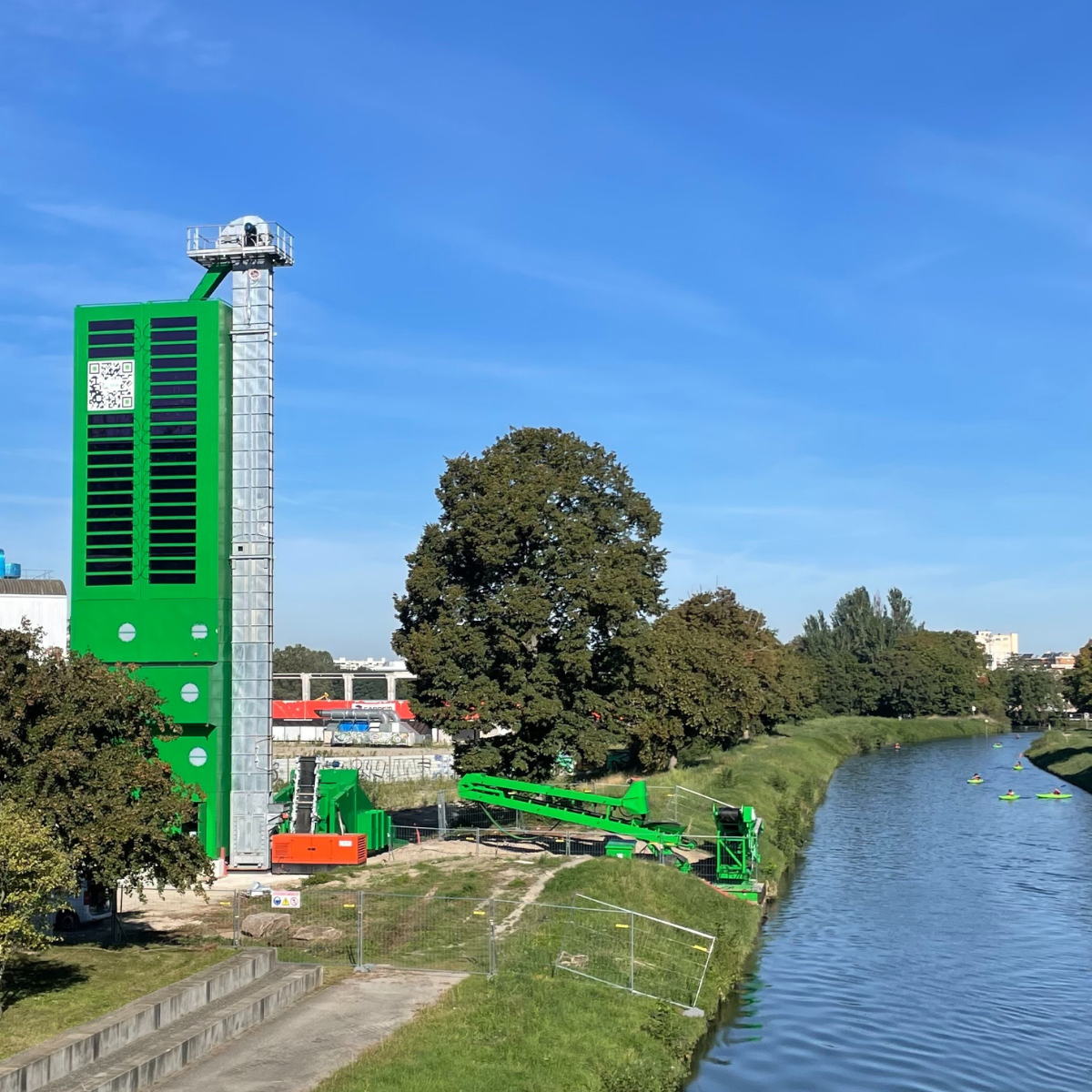 Notre distributeur autonome béton est installé à Strasbourg !